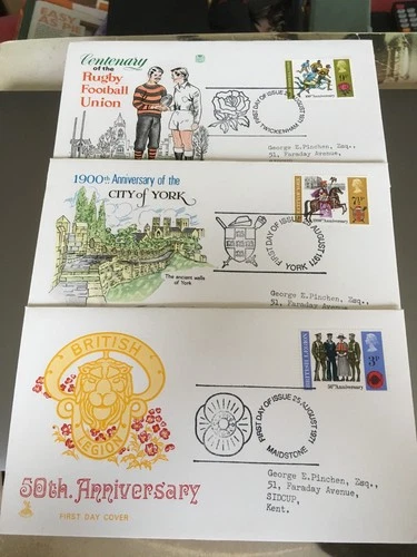 GB STAMPS RARE FIRST DAY COVER 1971 ANNIVERSARIES MERCURY SPECIALS