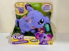 Little Live Pets My Walking Elephant Toots Interactive Toy Jungle Series