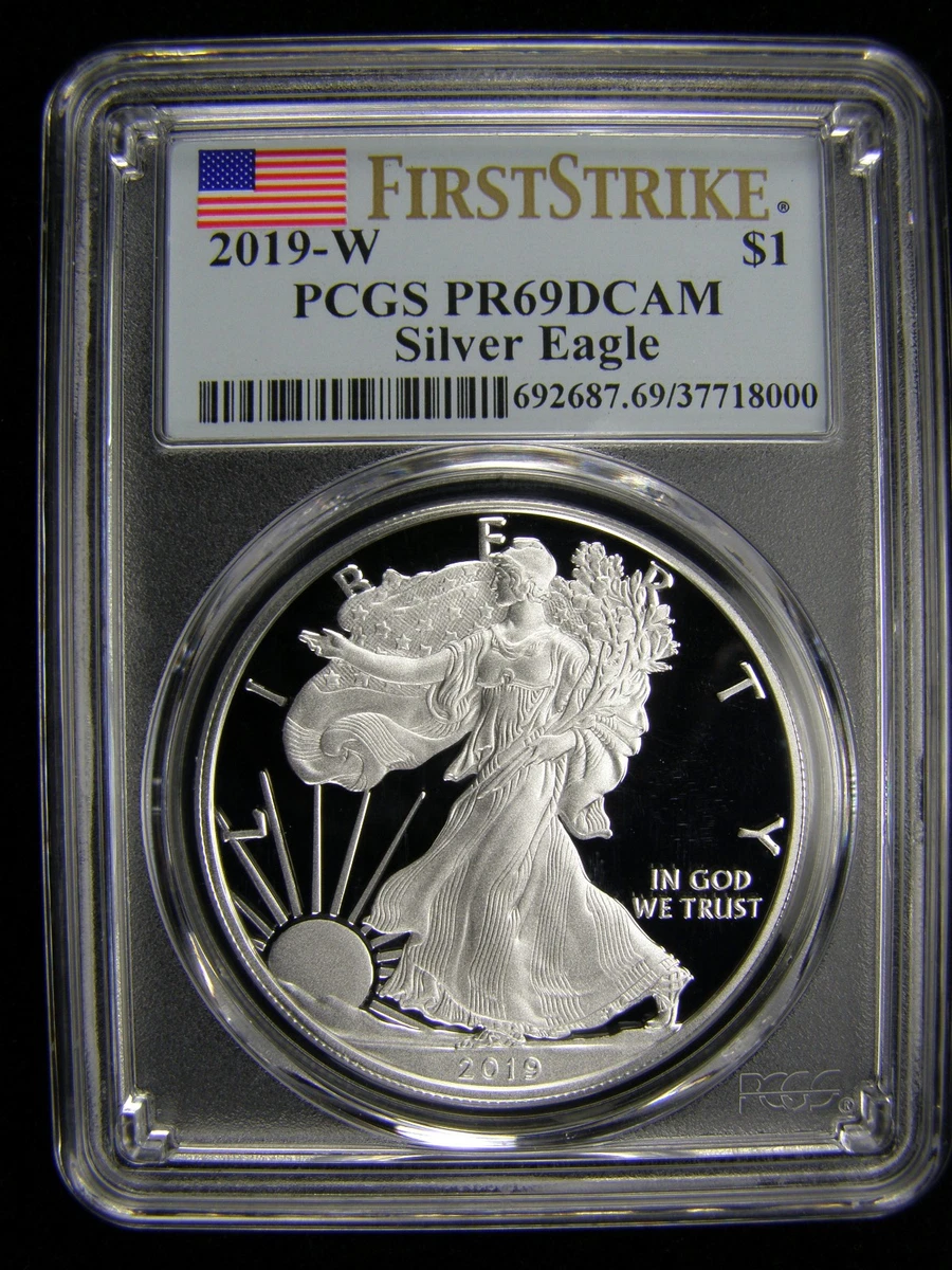 American Eagle PR 69 Graded 2019 Silver Bullion Coins for sale | eBay