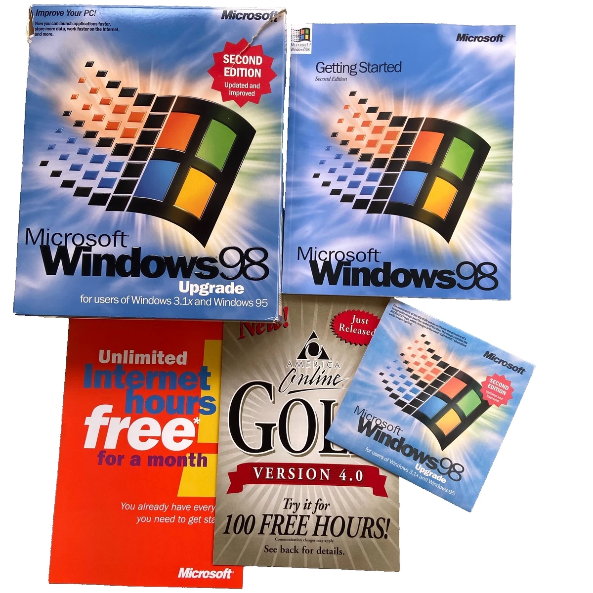 [動作確認済]Windows98 Second Editionセット Microsoft Windows 98 Software - English Version for sale | eBay
