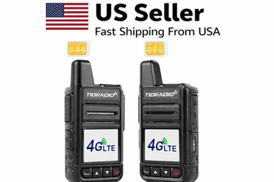 TD-M15 Rapid Global Walkie Talkies 5000 Mile Long Range Poc Radios, 4G LTE Unlim