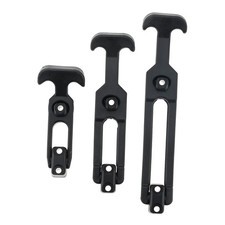 Rubber Flexible T-Handle Draw Latch Black Fit...