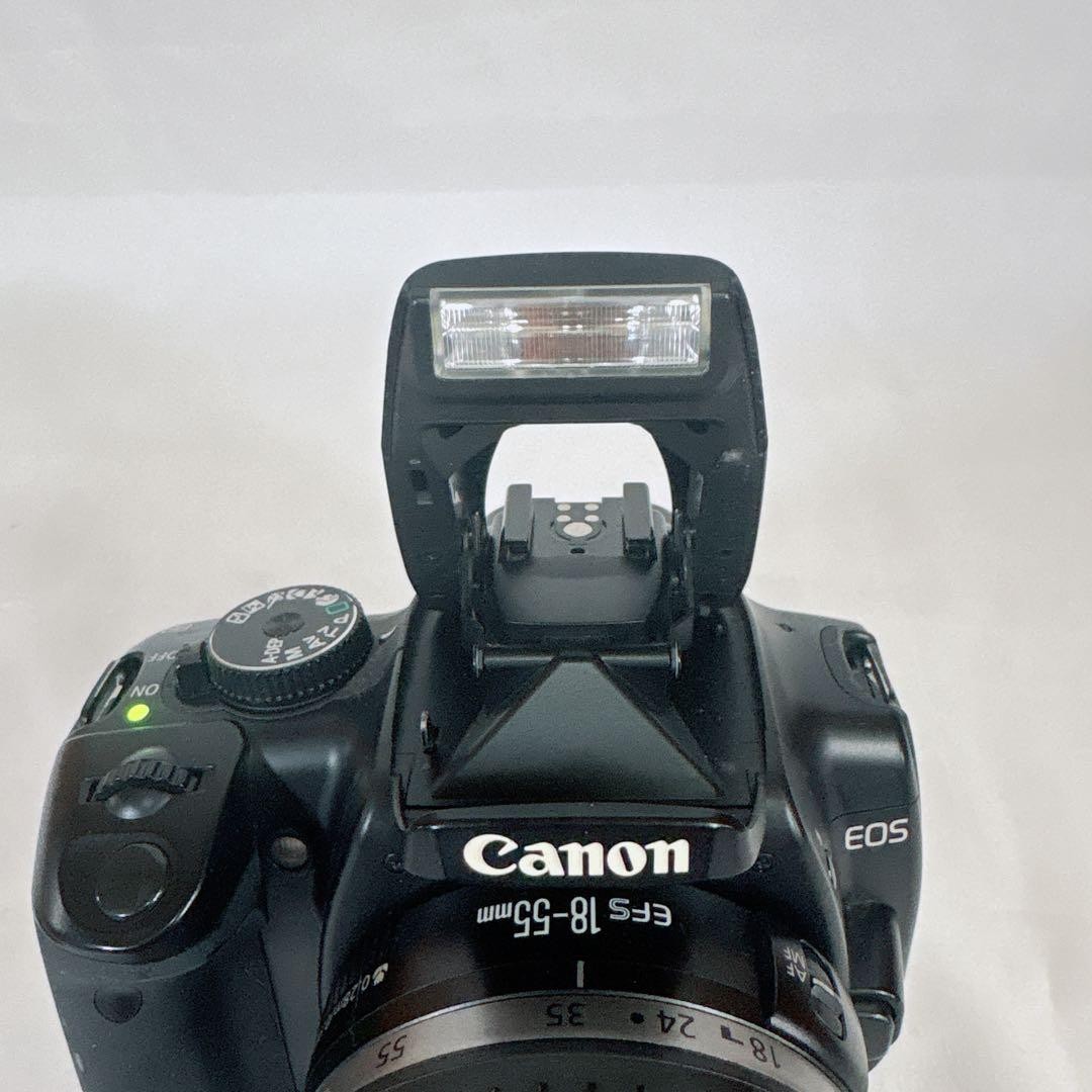 Canon EOS Kiss Digital X Black DSLR Camera with EFS 18-55mm Lens