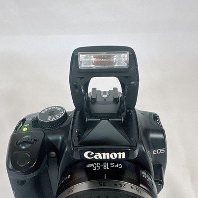 Canon EOS Kiss Digital X Black DSLR Camera with EFS 18-55mm Lens