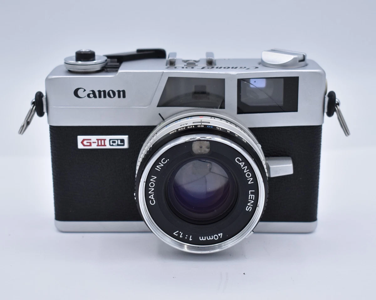 Canon Canonet QL17 GIII Film Cameras for sale - eBay