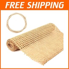 14" Cane Webbing Roll - Natural Rattan Material