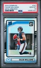 2024 Panini Donruss #327 Caleb Williams Optic Preview Holo PSA 10 Rookie RC