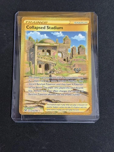 Collapsed Stadium 215/196 Secret Rare Lost Origin Pokemon TCG
