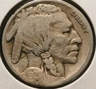 1921-S Buffalo Nickel Etched Date *Better Date*
