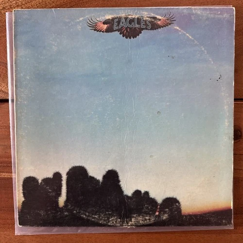 Eagles Self Titled Vinyl LP 1972 VG/VG 1st US Pressing Asylum Records SD 5054