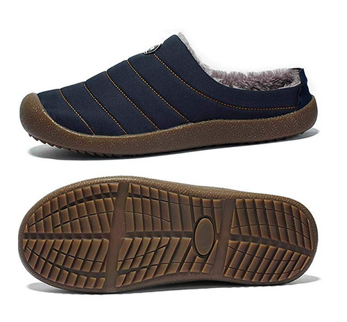 Women Indoor Outdoor Slippers Fur Lined 