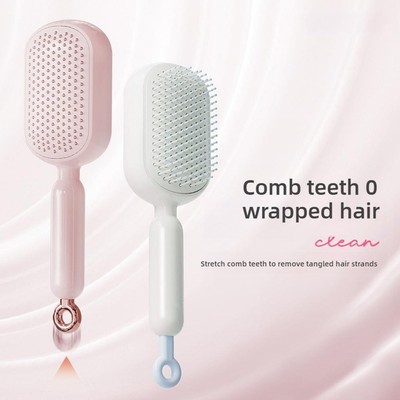 1pcs Self-cleaning Anti-static Massage Comb Suitable Types For All Z9F E3I3 X2V8