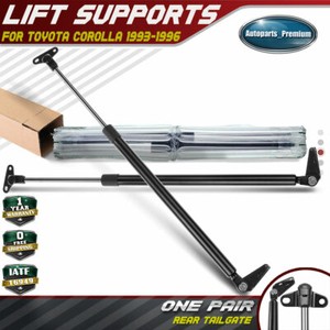 Note: Wagon Only Shock Gas Spring Prop Rod 2Pcs Rear Back liftgate tailgate Hatch trunk Struts Lift Supports Compatible With TOYOTA 1992-1996 CAMRY Note: Wagon Only Shock Gas Spring Prop Rod 2Pcs Rear Back liftgate tailgate Hatch trunk Struts Lift Supports Compatible With TOYOTA 1992-1996 CAMRY