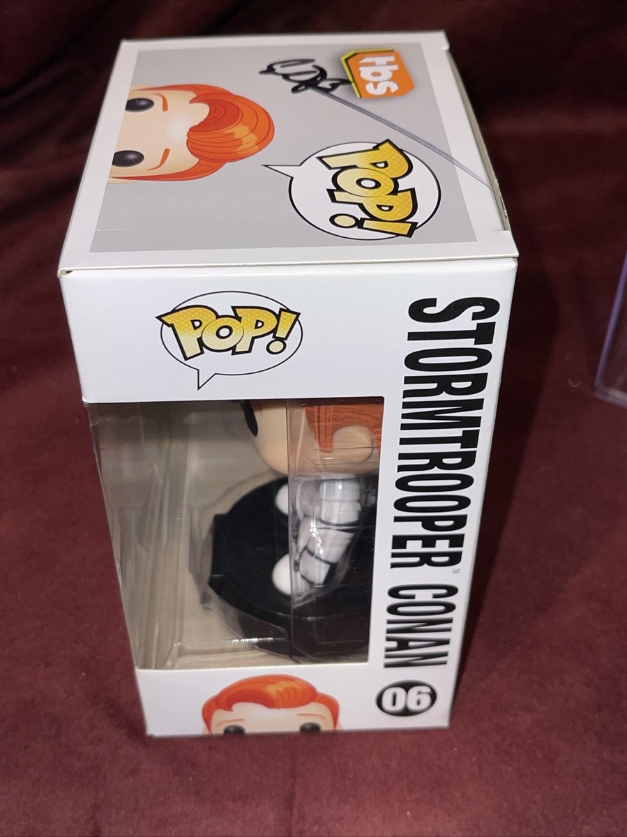 Stormtrooper Conan Funko Pop! #06 SDCC EXCLUSIVE Signed 2016 LE