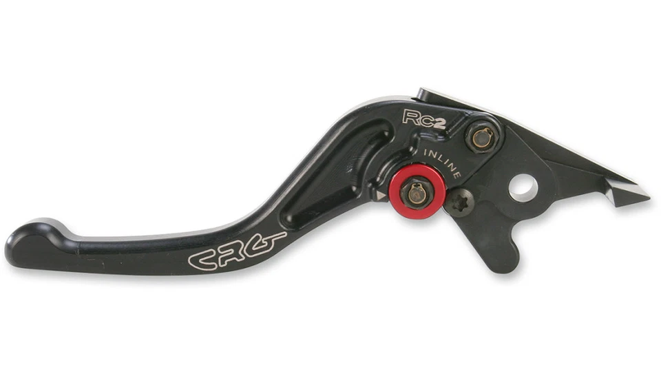 CRG 2AN-571-H-B RC2 Short Black Brake Lever for 2008-2010 Kawasaki Ninja 250R — 第 2/4 张图片