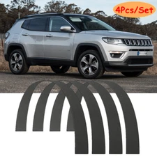 4PCS Fender Flares Extended Flexible Wide Wheel Arch Body Kit For Jeep Compass