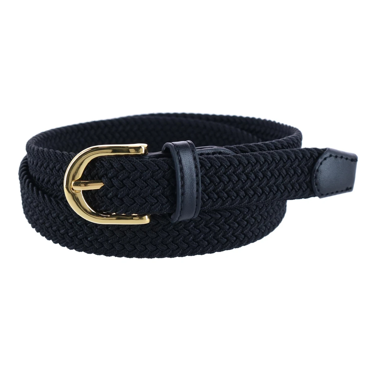 Braided Belt Medium Black Belts for Women for sale | eBay display picture 2