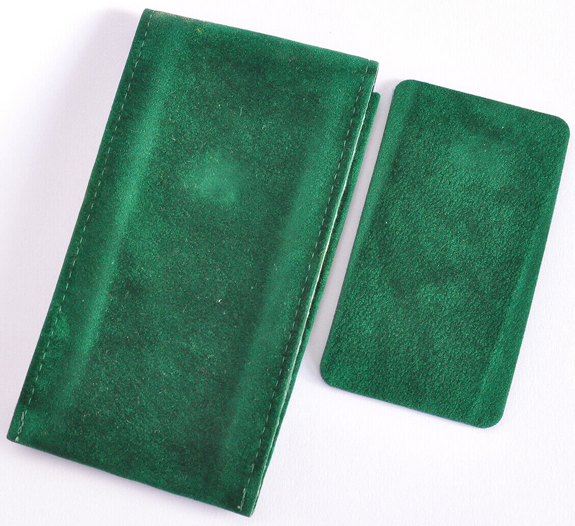 Rolex Green Velvet Travel Pouch To Store Rolex Watch Rolex Green Velvet Travel Pouch To Store Rolex Watch
