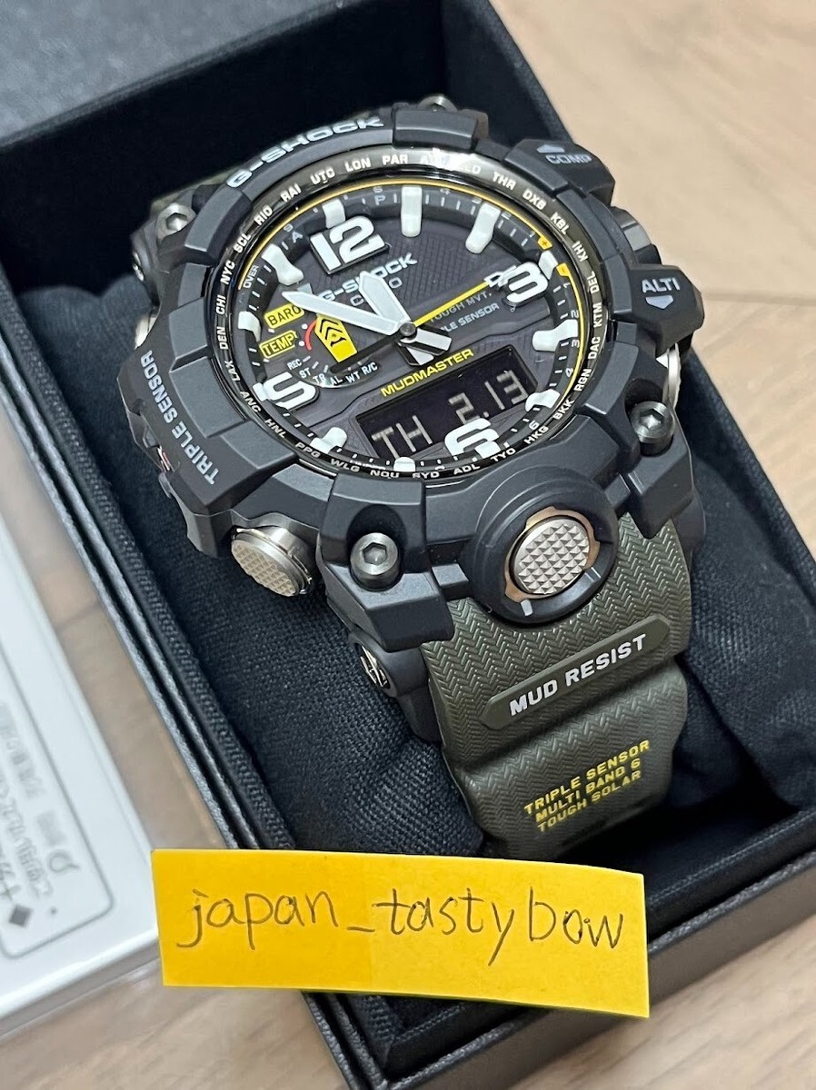 CASIO G-SHOCK GWG-1000-1A3JF MUDMASTER Multiband 6 Solar Radio