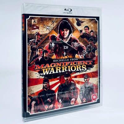 Magnificent Warriors Michelle Yeoh Blu-ray Region B Eureka Kung Fu Indiana Jones
