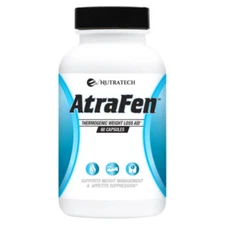Nutratech Atrafen Powerful Fat Burner and Appetite Suppressant Diet Pill System