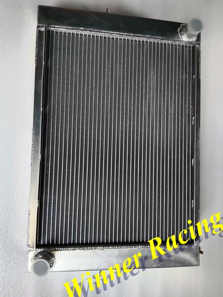 Radiador de aluminio Fit Aston Martin DB6 Volante/Radford/Vantage 4,0 L 1965-1970 Foto 3 de 4