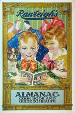 WT Rawleigh's Almanac Cook Book & Guide to Health 1919 Freeport Illinois