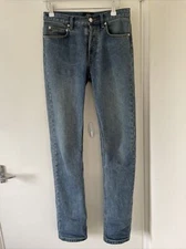 APC New Standard Size 26 Jeans Stonewashed Stretch Indigo Denim