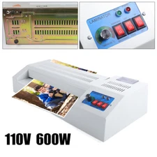 Machine à laminateur A3 A4 4 Système de rouleaux pour laminage des photos Cartes postales