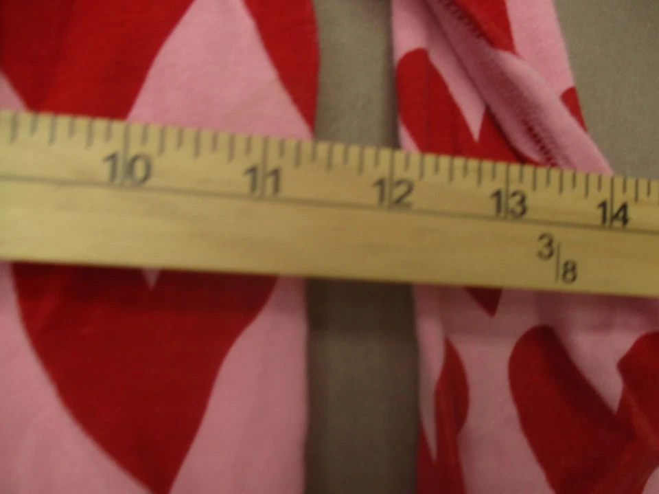 Top pijama tejido 100 % algodón orgánico corazón rosa niñas Hanna Andersson talla 8 494 Foto 3 de 4