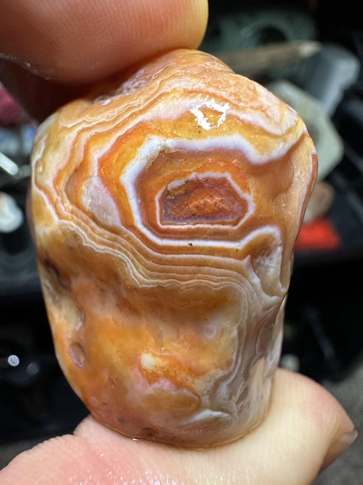 1.45 oz Lake Superior High-Quality Candy Banded Agate