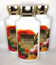 BATH AND BODY WORKS BRIGHTEST BLOOM BODY WASH 10 FL OZ EACH 3 