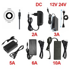 DC Steckernetzteil 12V 24V Volt 3A 5A 10A LED Trafo Netzteil Netzadapter Driver
