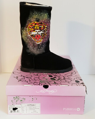 Ed Hardy スカルデザインブーツ $_12.JPG?set_id=880000500F