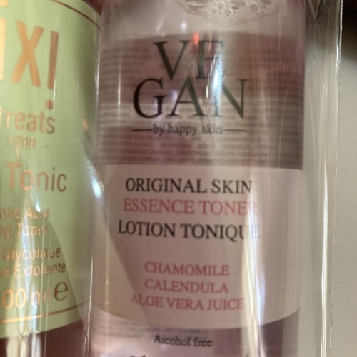 2 x lozione tonificante VEGAN Happy Skin Essence Toner Pixi glow acido glicolico pacchetto - Foto 2 di 5