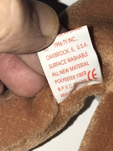 TY Beanie Baby Sly der Fuchs Sitzsack Spielzeug 12. September 1996 Geburtstag neu mit Etikett - Bild 7 von 12