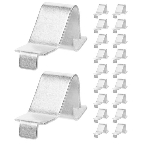 20pcs Cabinet Shelf Support Clips Heave Duty File Cabinet Shelf Clamps - Picture 7 of 12