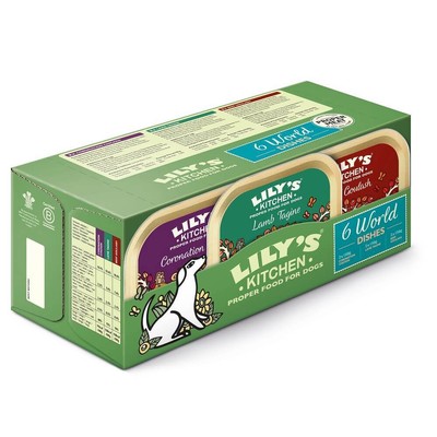 Lilys Kitchen Dog World Dishes Schalen Multipack | 24x 150g 