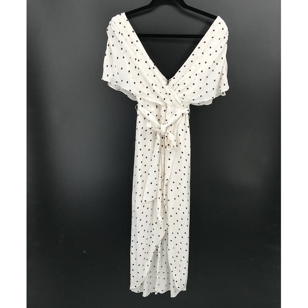 Alice and olivia top darva wrap dress