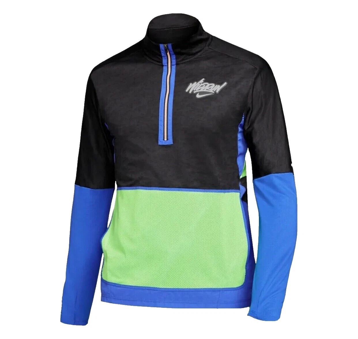 Nike Negro Reflectante Activewear Camisetas para Hombres