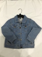 CARTER S Toddler Girls Denim Jacket Size 4t Pre-Owned