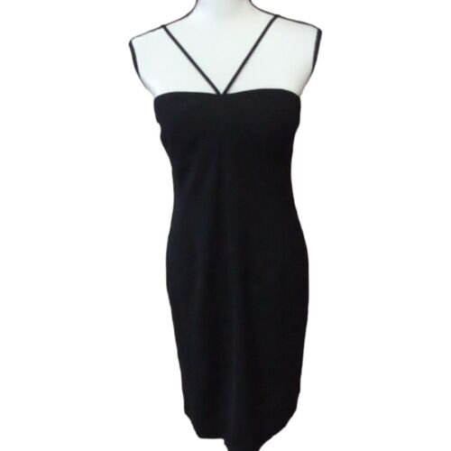 Ann Taylor Loft Black Dress Size 6 Evening Cocktail Party