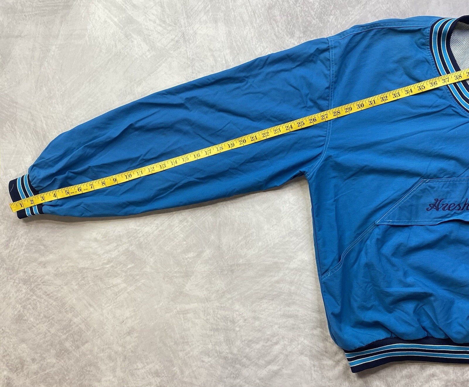 Vintage Seattle Mariners Pullover Windbreaker  Em… - image 4