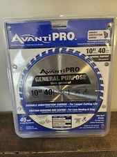 Avanti Pro General Purpose Circular Saw Blade 40T 10" P1040X