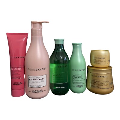 L Oréal Professional Serie Expert Set Lot Absolut Repair Vitamino Volumetry