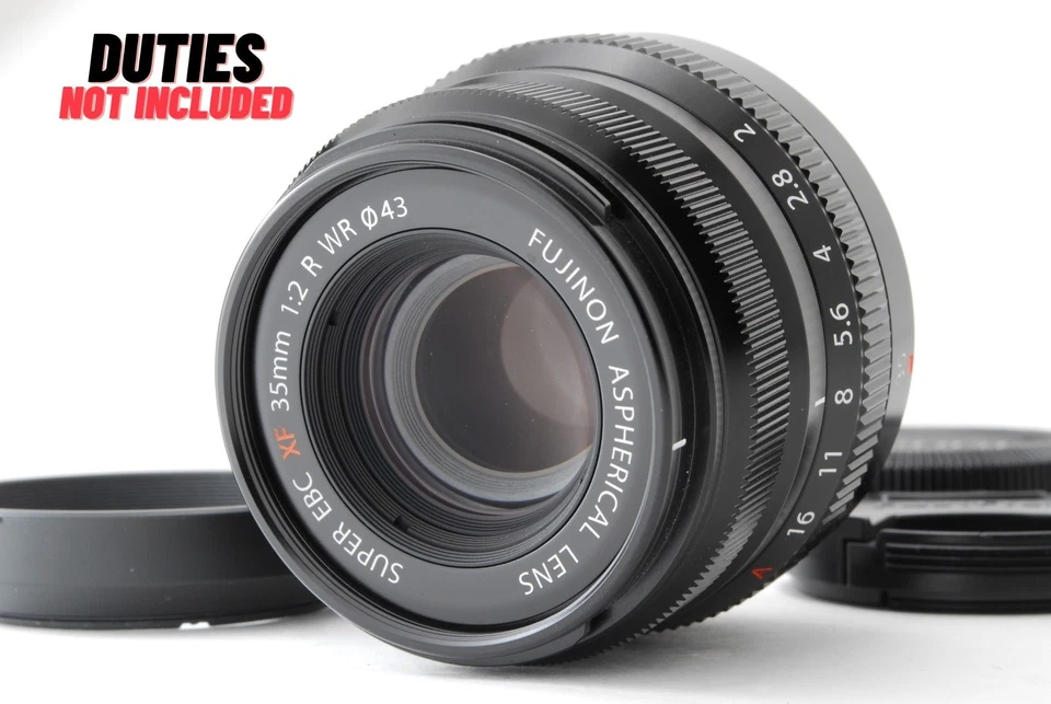 Lente de cámara FUJIFILM FUJINON P10NL00270A XF 35mm F2 R WR de JAPÓN [Como... - Imagen 2 de 4