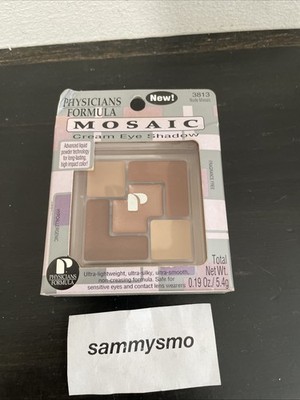 PHYSICIANS FORMULA MOSIAC CREAM EYE SHADOW #3813 NUDE MOSAIC