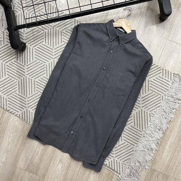Men Gant Shirt Grey Cotton 36 / S / 44 #7WME