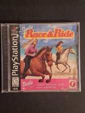 Barbie Race & Ride (Sony PlayStation 1, PS1, 1999) Complete W Manual & Reg Card 