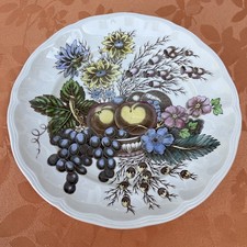Vintage Copeland Spode Reynolds S2188 Autumn Fruit Patter Plate 22cm Diameter